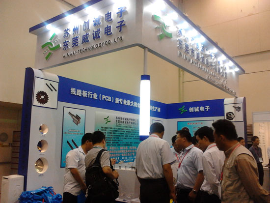 May 9-11, 2012, suzhou TPCA circuit board exhibition site.