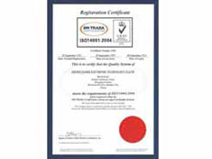 Honorary certificate